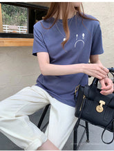 Camisa de manga corta con estampado de bolsillo de llanto